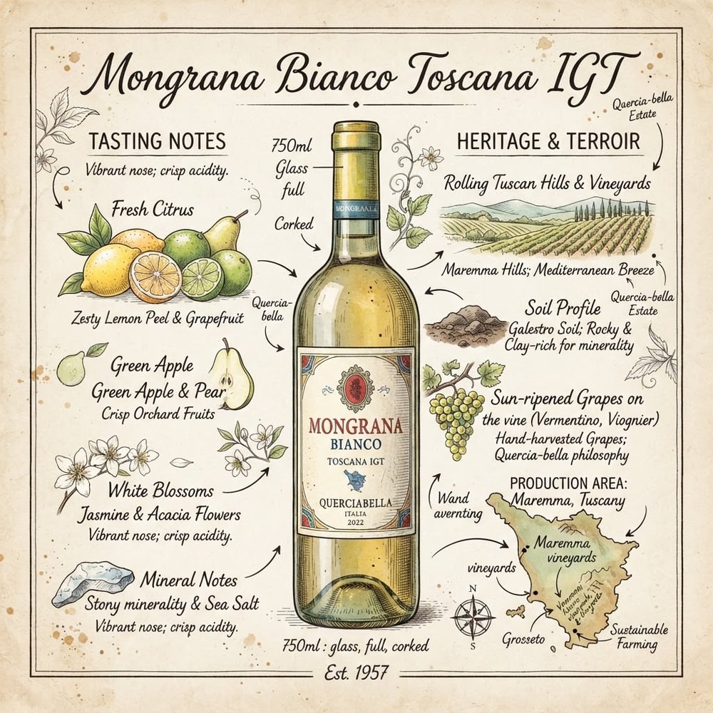 Agricola Querciabella Mongrana Bianco Toscana IGT