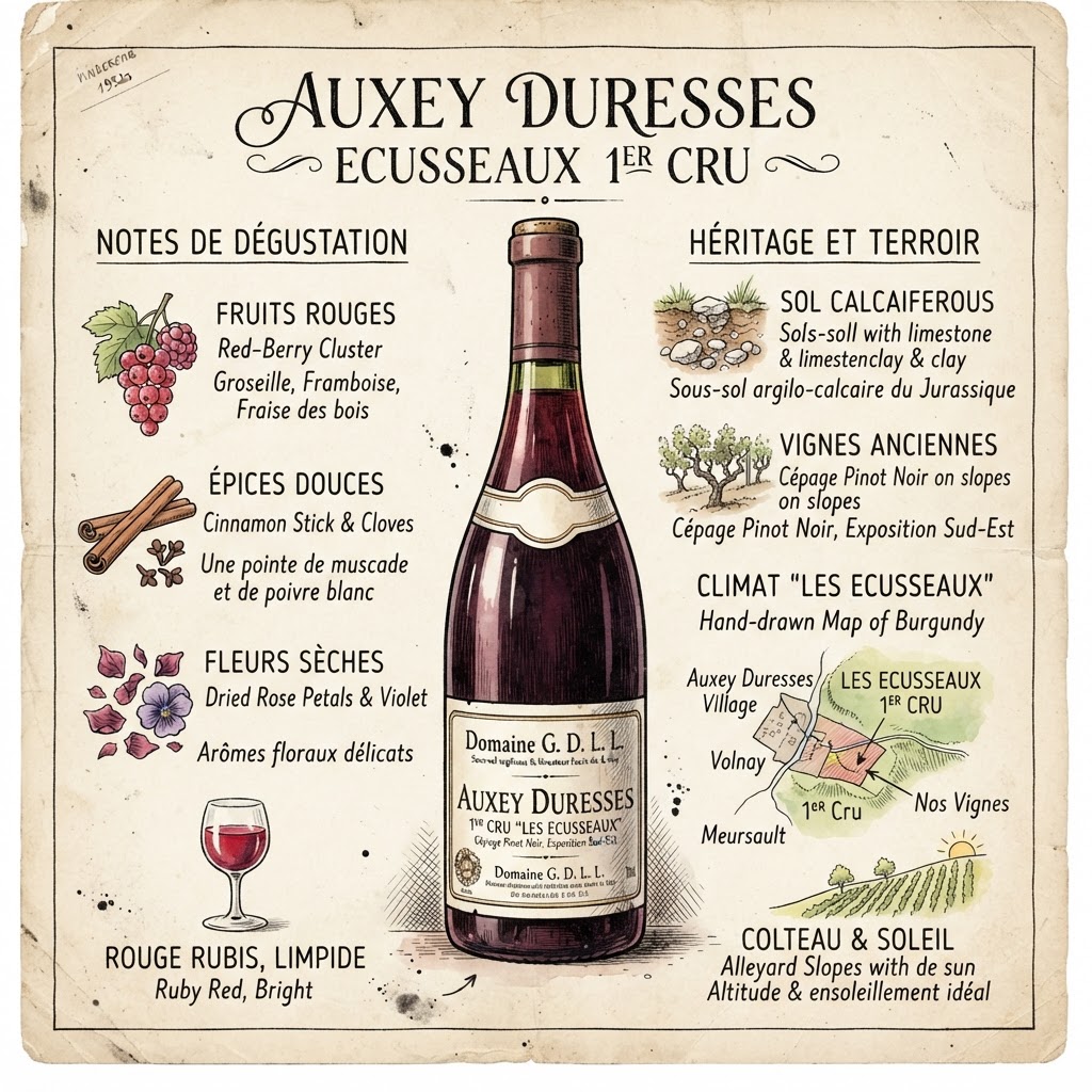 Auxey Duresses Ecusseaux 1er Cru
