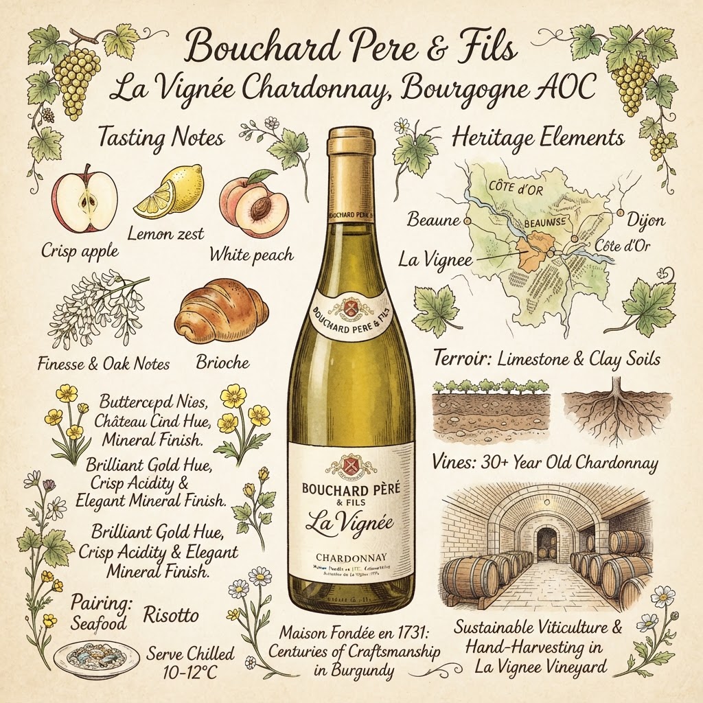 Bouchard Pere & Fils La Vignee Chardonnay, Bourgogne AOC