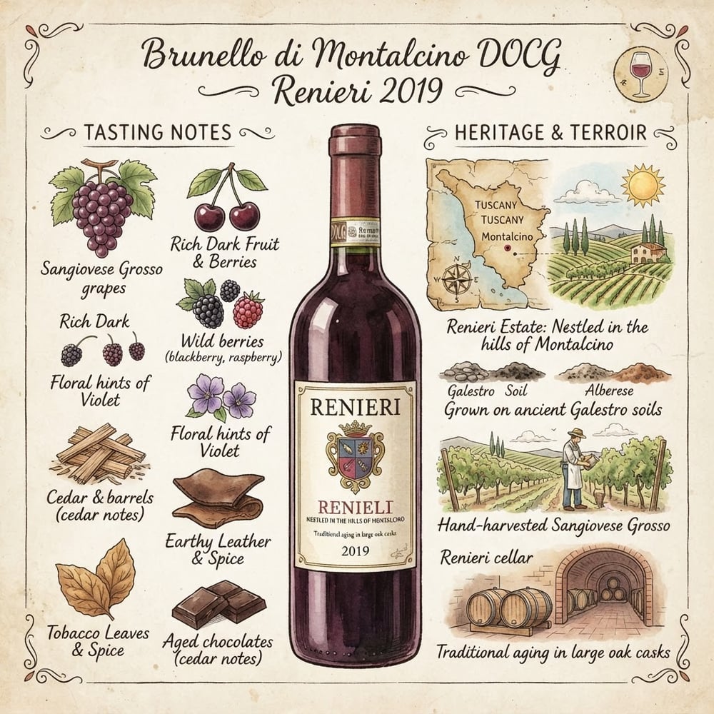 Brunello di Montalcino DOCG Renieri 2019