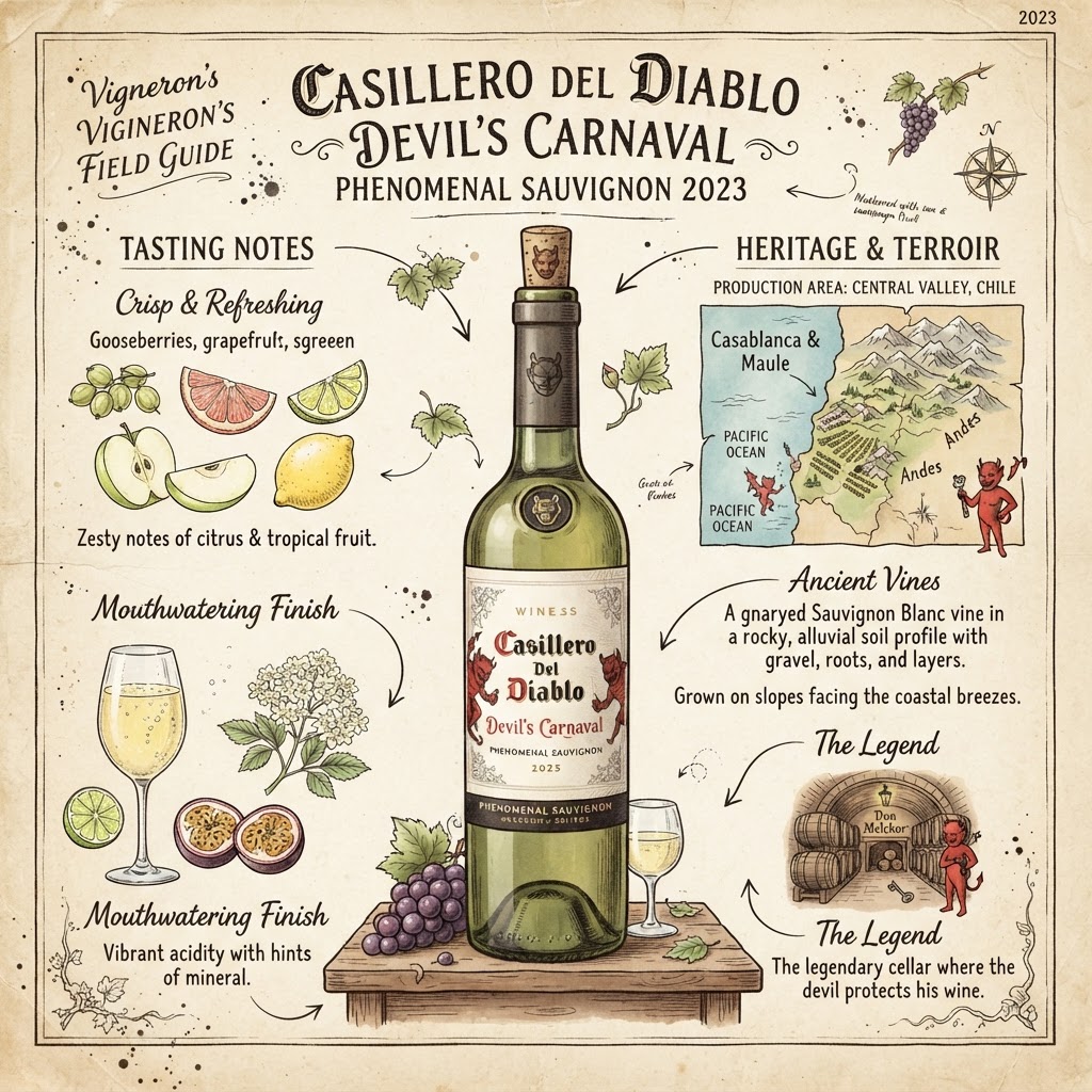 Casillero Del Diablo Devil's Carnaval Phenomenal Sauvignon 2023