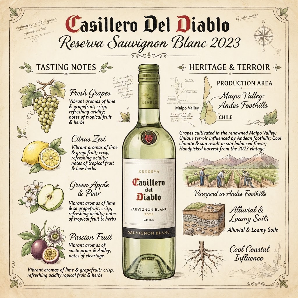Casillero Del Diablo Reserva Sauvignon Blanc 2023