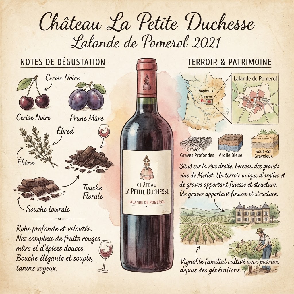 Château La Petite Duchesse Lalande de Pomerol 2021