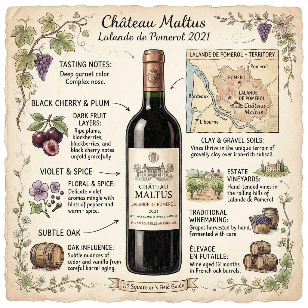 Château Maltus Lalande de Pomerol 2021