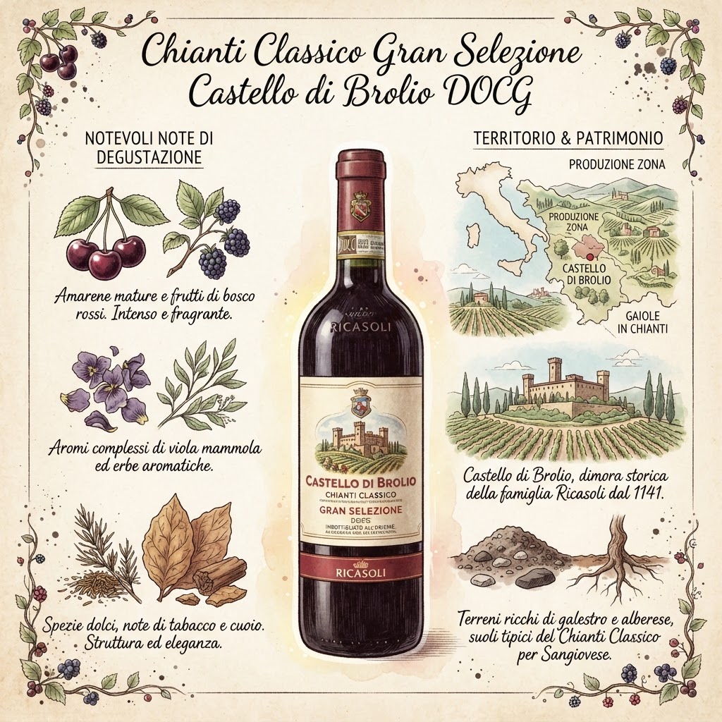 Chianti Classico Gran Selezione Castello di Brolio DOCG