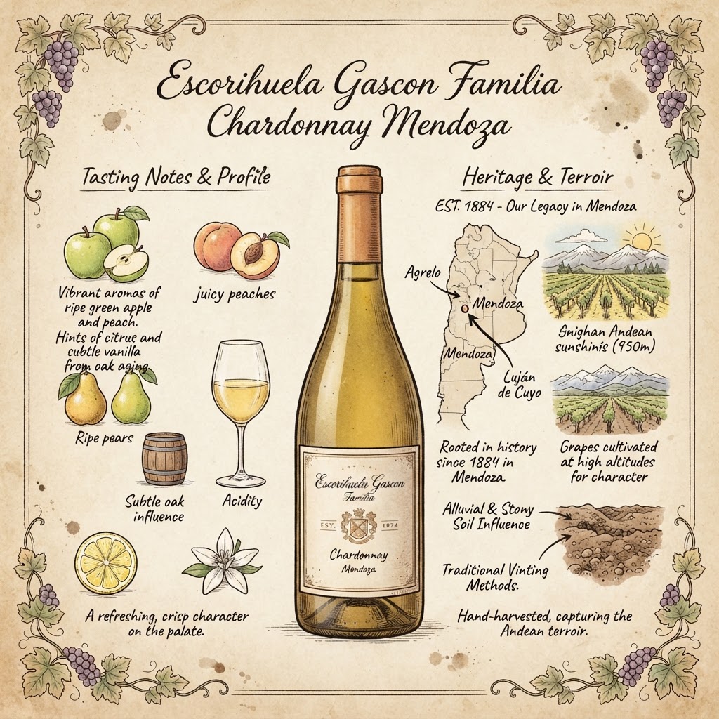 Escorihuela Gascon Familia Chardonnay Mendoza