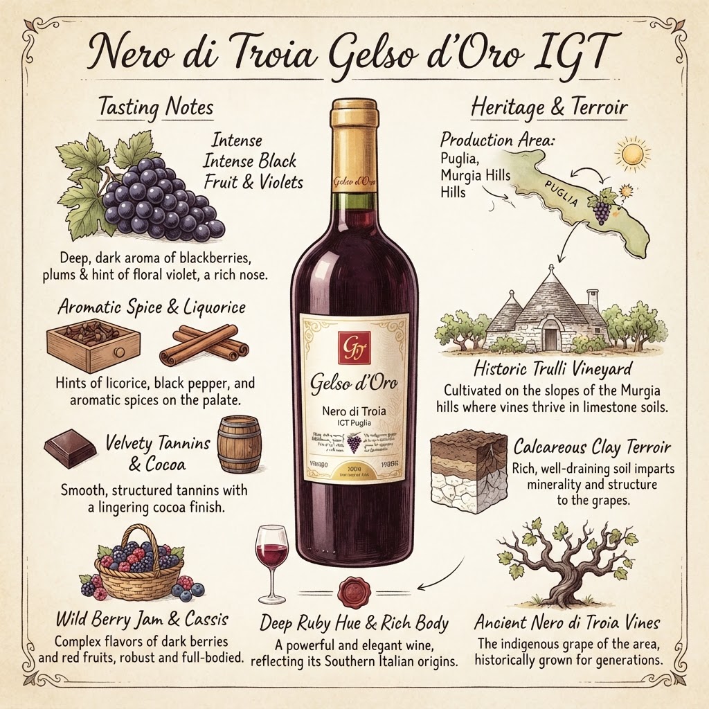 Nero di Troia Gelso d'Oro IGT