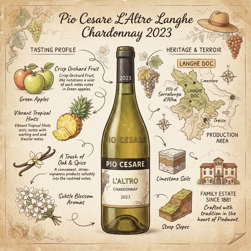 Pio Cesare L'Altro Langhe Chardonnay 2023