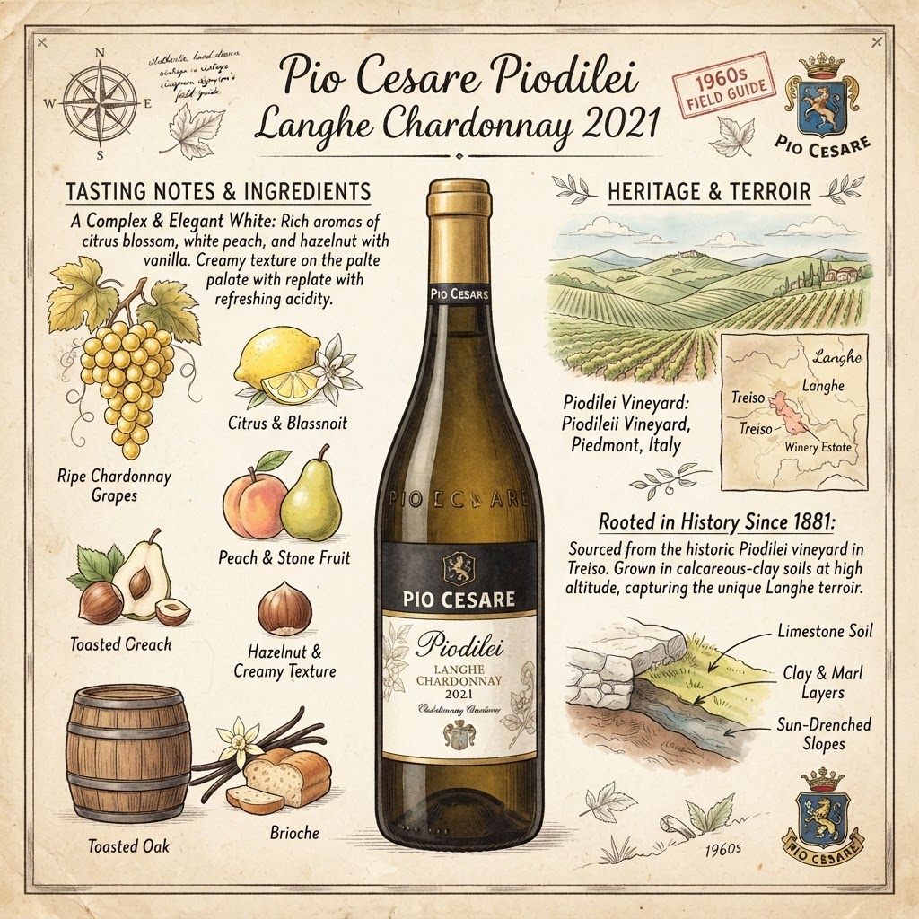 Pio Cesare Piodilei Langhe Chardonnay 2021