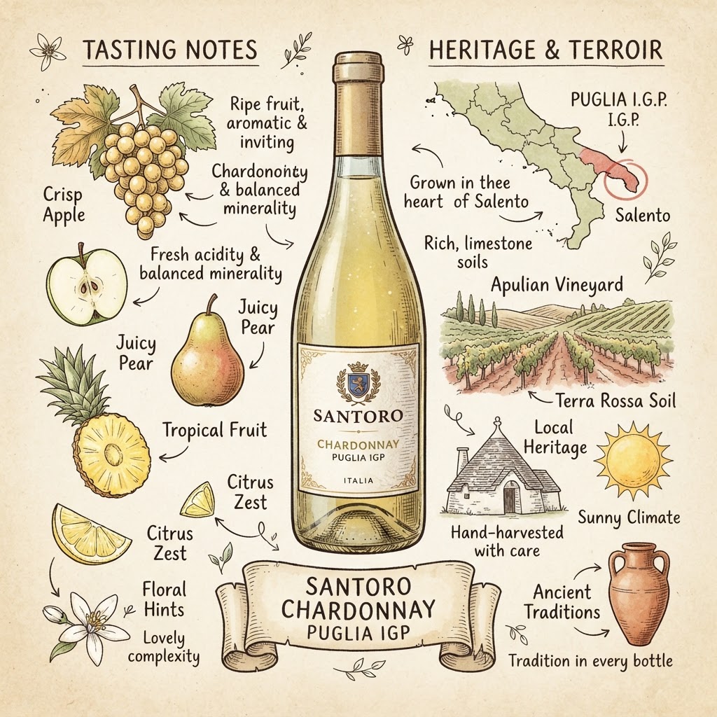 San Marzano Santoro Chardonnay Puglia IGP