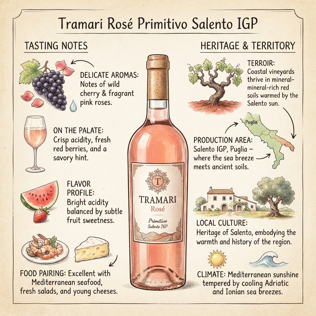 San Marzano Tramari Rosé Primitivo Salento IGP