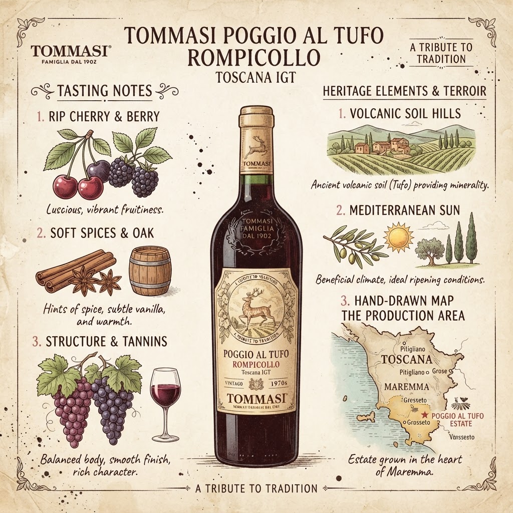 Tommasi Poggio al Tufo Rompicollo Toscana IGT