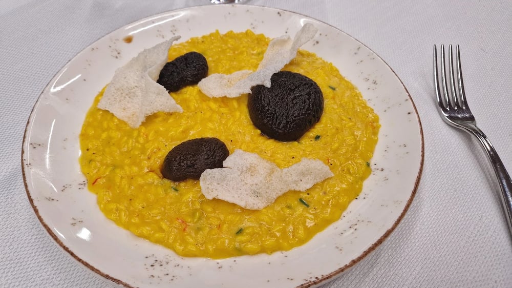 Risotto allo zafferano