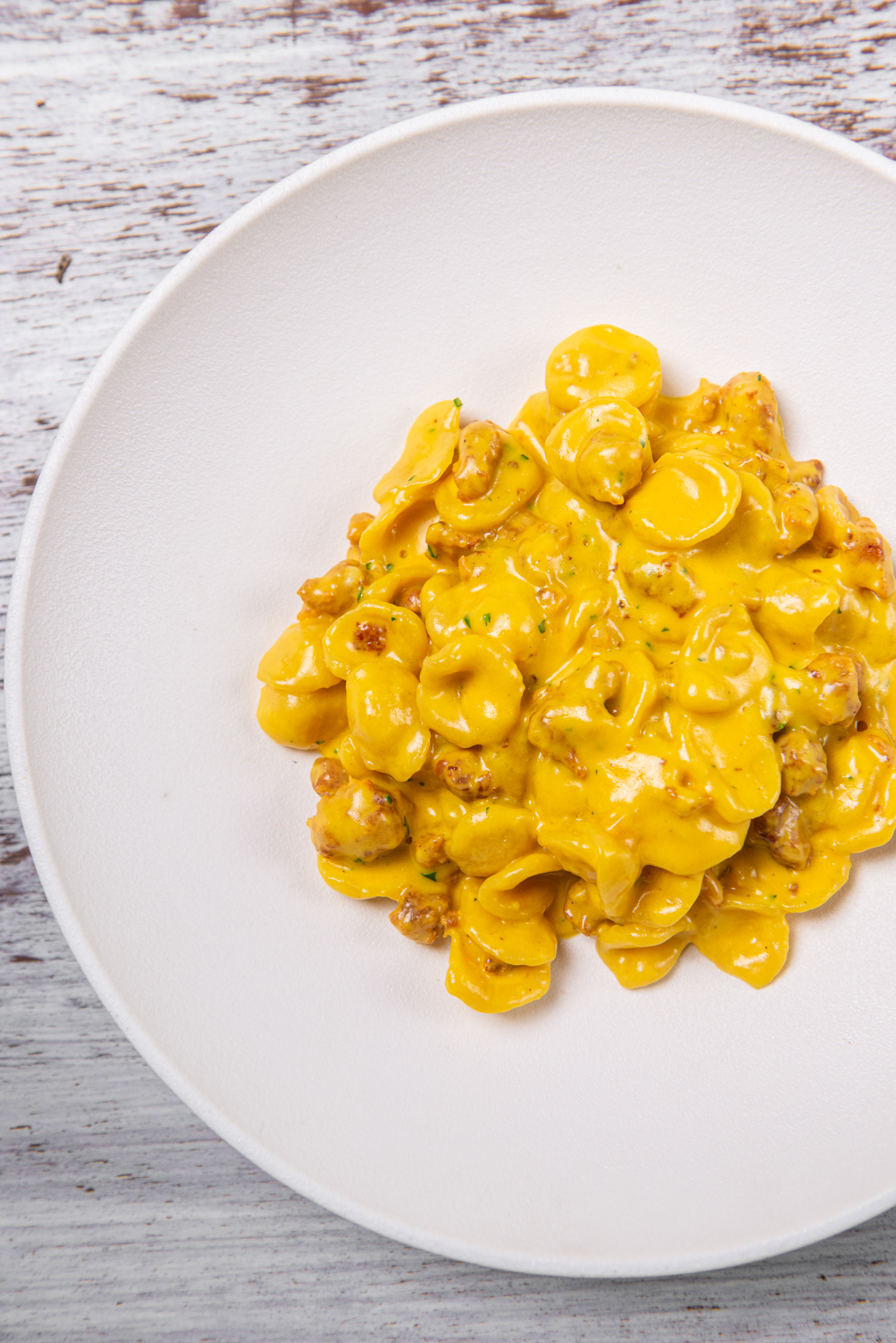 Orecchiette Salsiccia e Zafferano