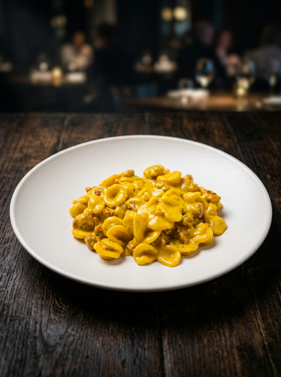 Orecchiette Salsiccia e Zafferano