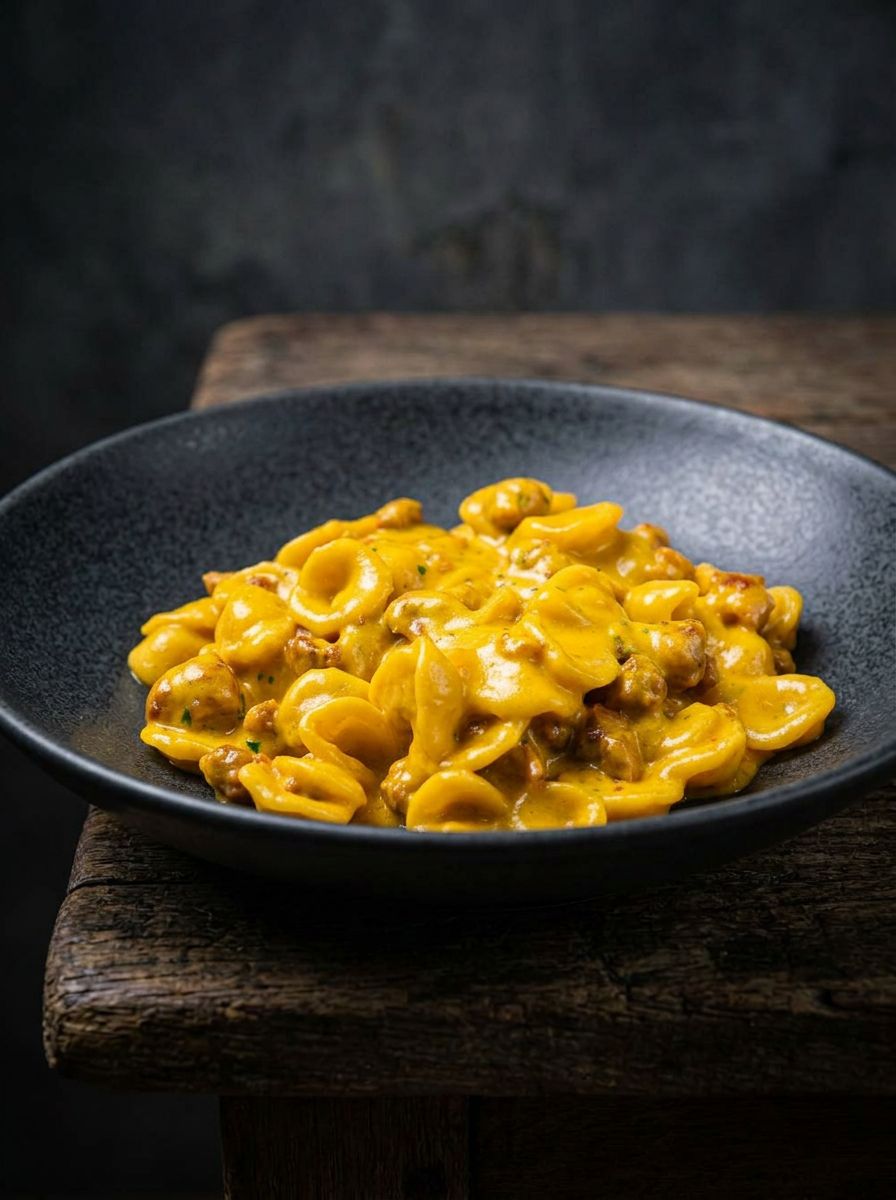 Orecchiette Salsiccia e Zafferano