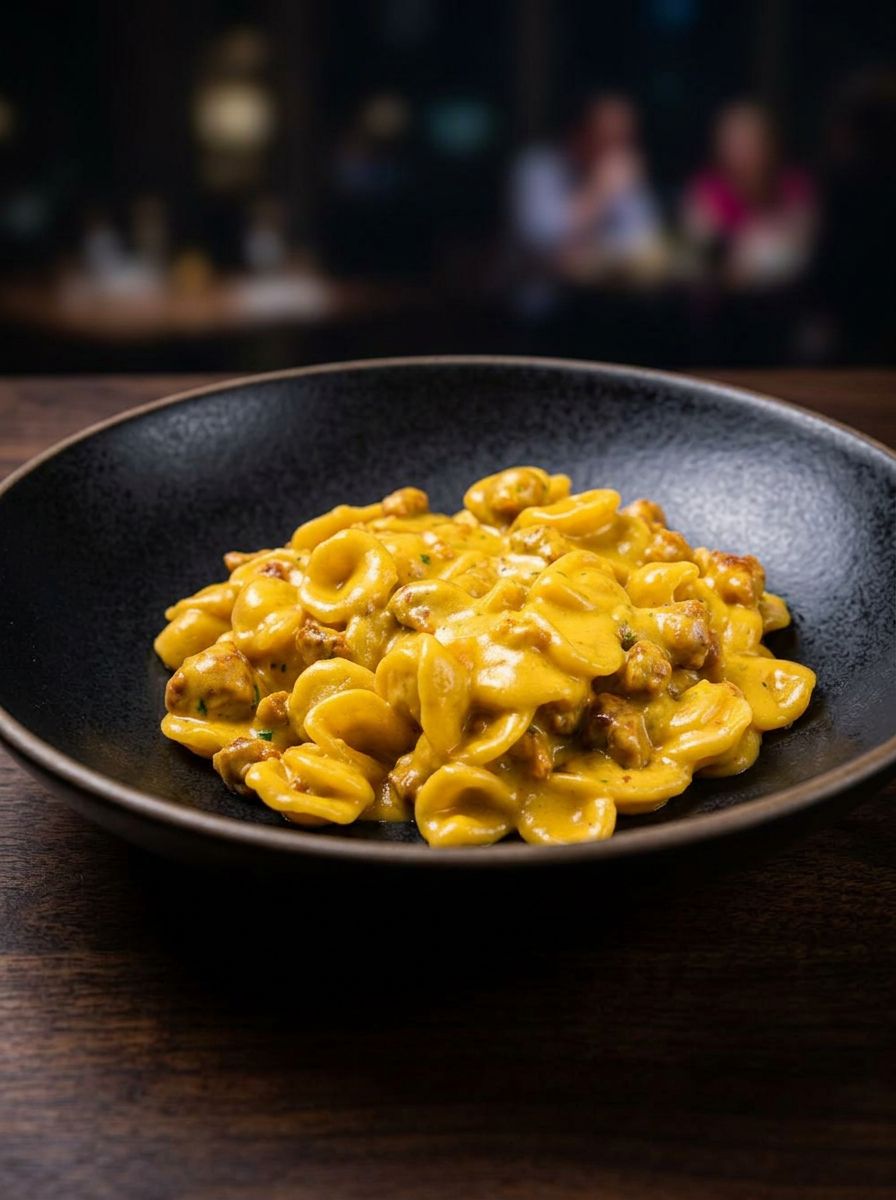 Orecchiette Salsiccia e Zafferano