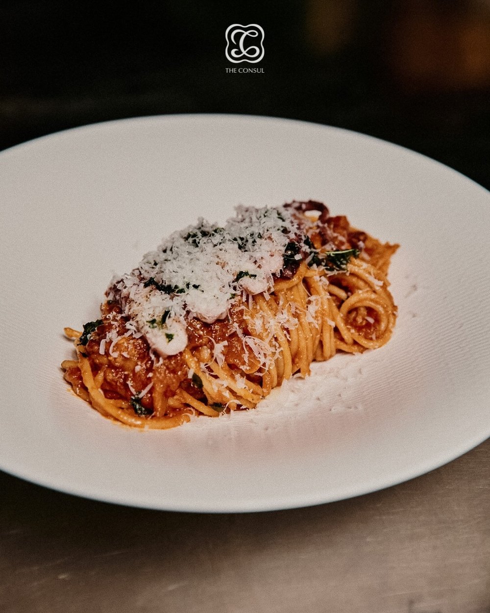 SPAGHETTI WITH GRILLED OCTOPUS