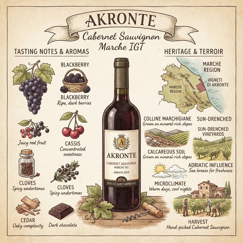 AKRONTE Cabernet Sauvignon Marche IGT
