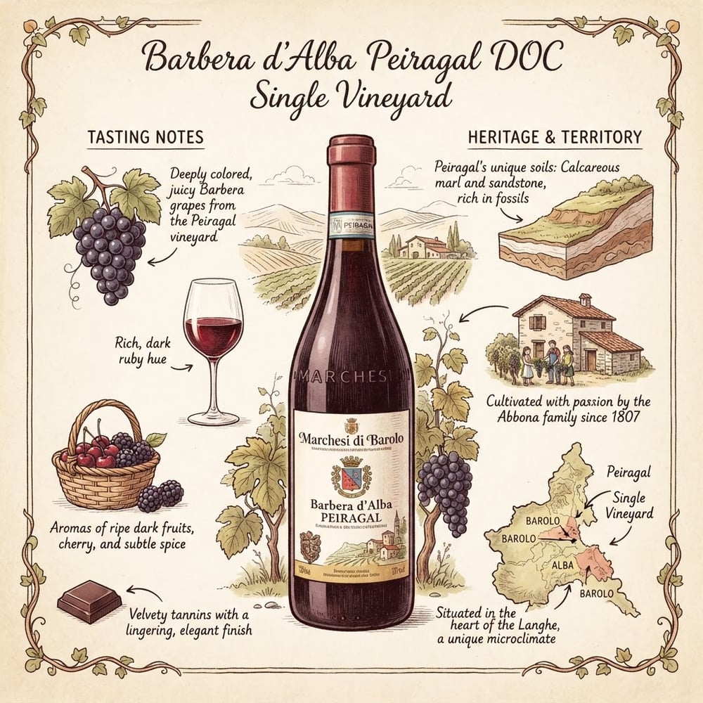 Barbera d'Alba Peiragal DOC Single Vineyard
