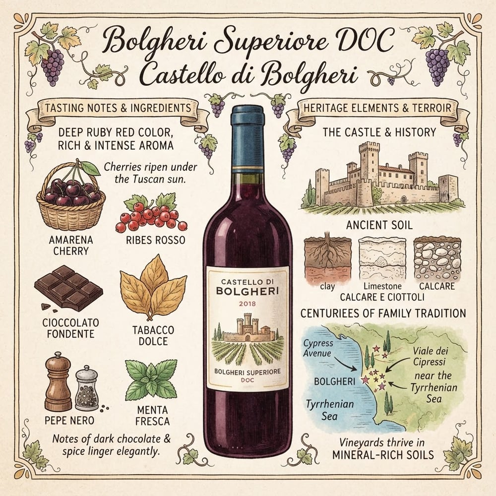 Bolgheri Superiore DOC Castello di Bolgheri