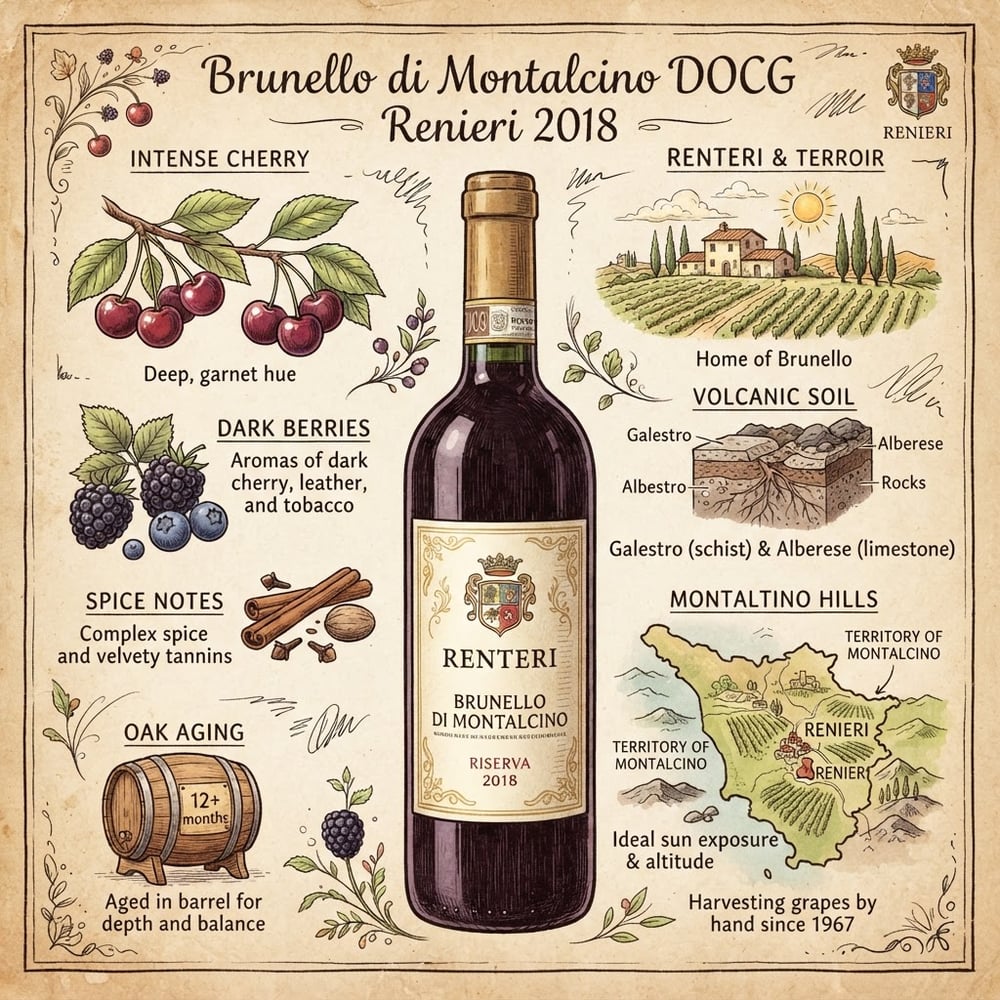 Brunello di Montalcino DOCG Renieri 2018