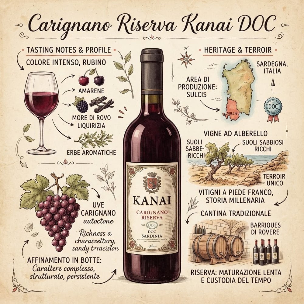 Carignano Riserva Kanai DOC