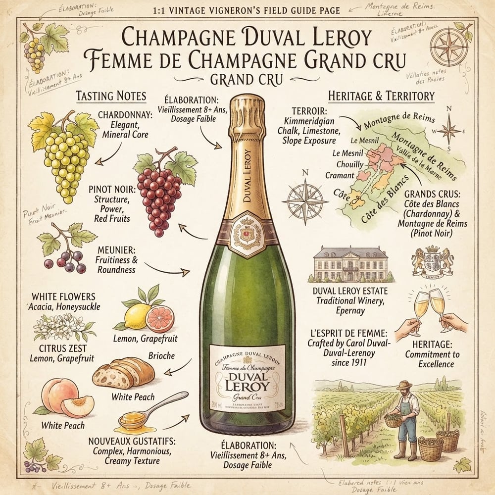 Champagne Duval Leroy Femme de Champagne Grand Cru