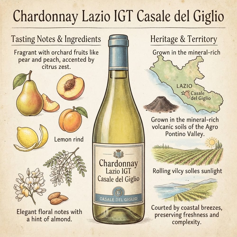 Chardonnay Lazio IGT Casale del Giglio