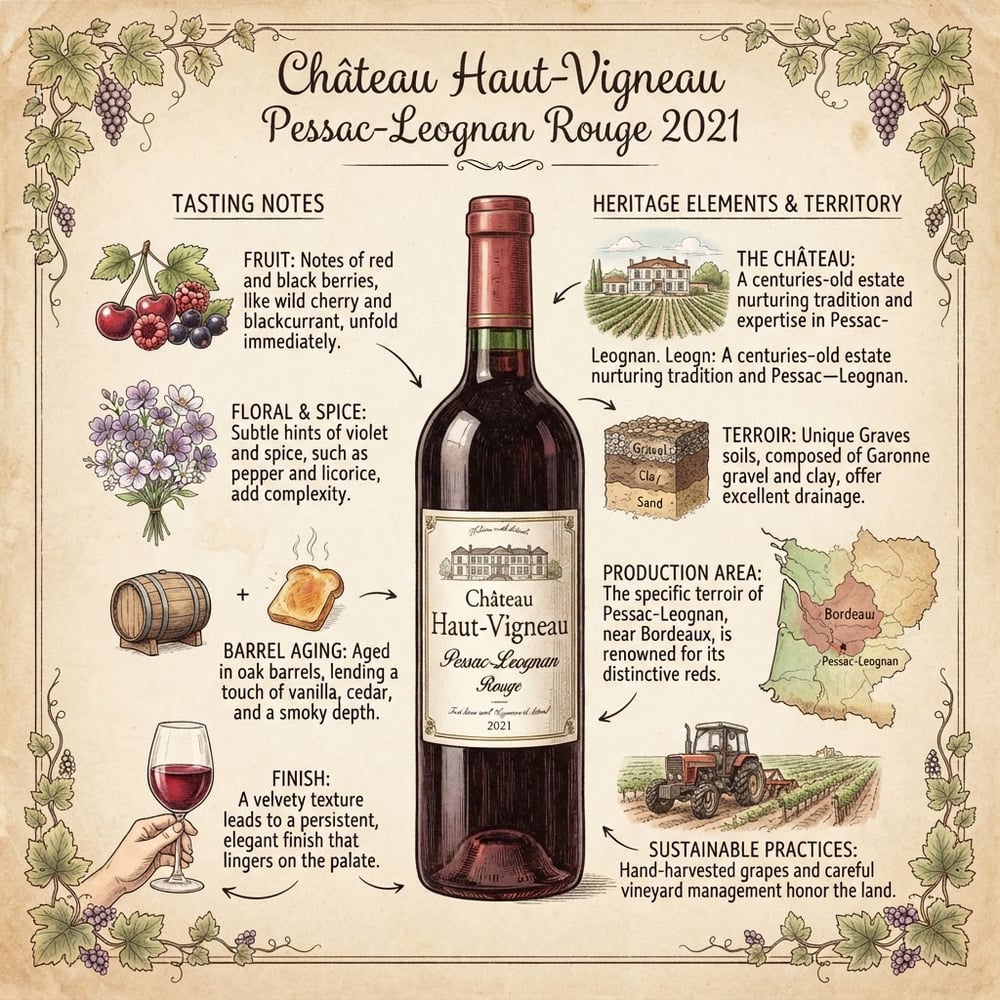 Château Haut-Vigneau Pessac-Leognan Rouge 2021