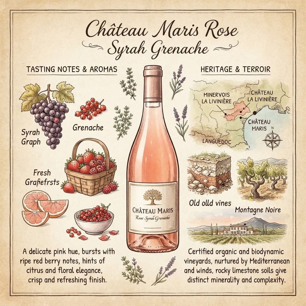 Château Maris Rose Syrah Grenache