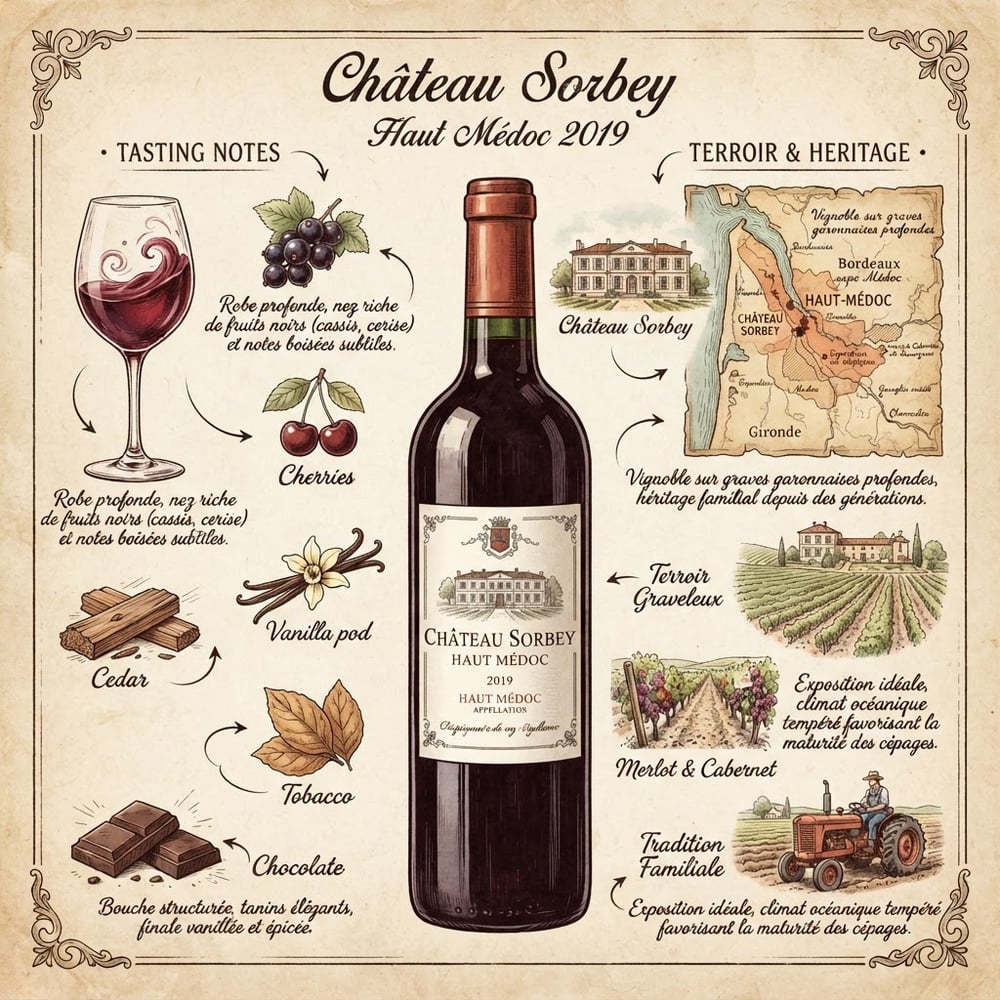 Château Sorbey Haut Médoc 2019