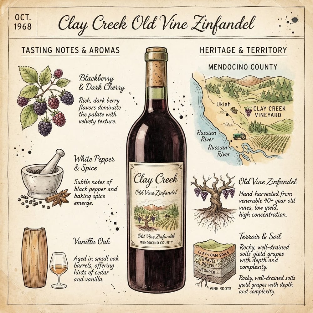 Clay Creek Old Vine Zinfandel