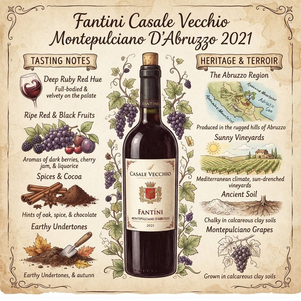 Fantini Casale Vecchio Montepulciano D'Abruzzo 2021