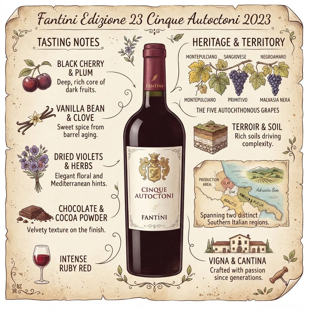 Fantini Edizione 23 Cinque Autoctoni 2023