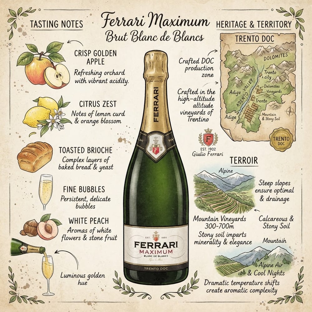 Ferrari Maximum Brut Blanc de Blancs