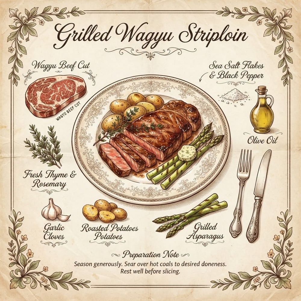 Grilled Wagyu Striploin
