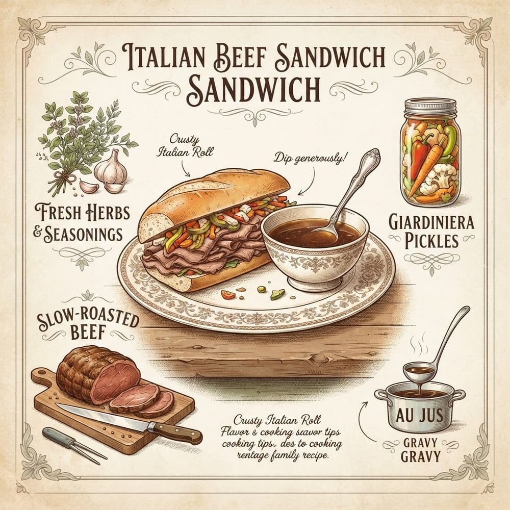 Italian Beef Sandwich