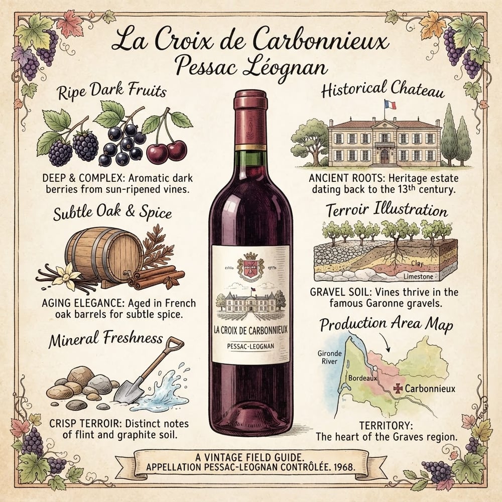 La Croix de Carbonnieux Pessac Léognan