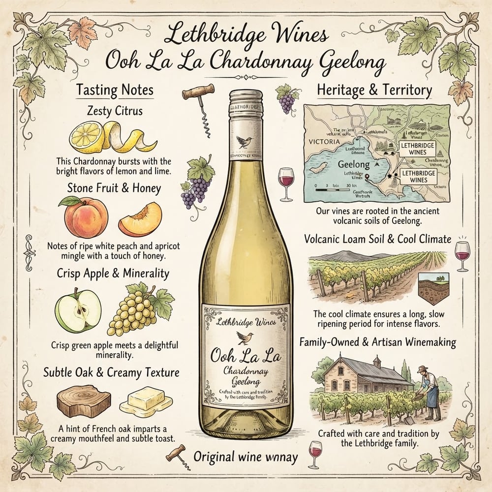 Lethbridge Wines Ooh La La Chardonnay Geelong