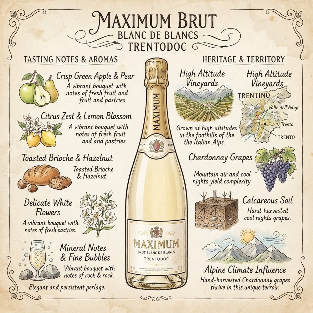 Maximum Brut Blanc de Blancs TrentoDOC