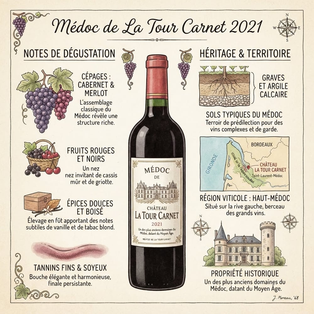Médoc de La Tour Carnet 2021