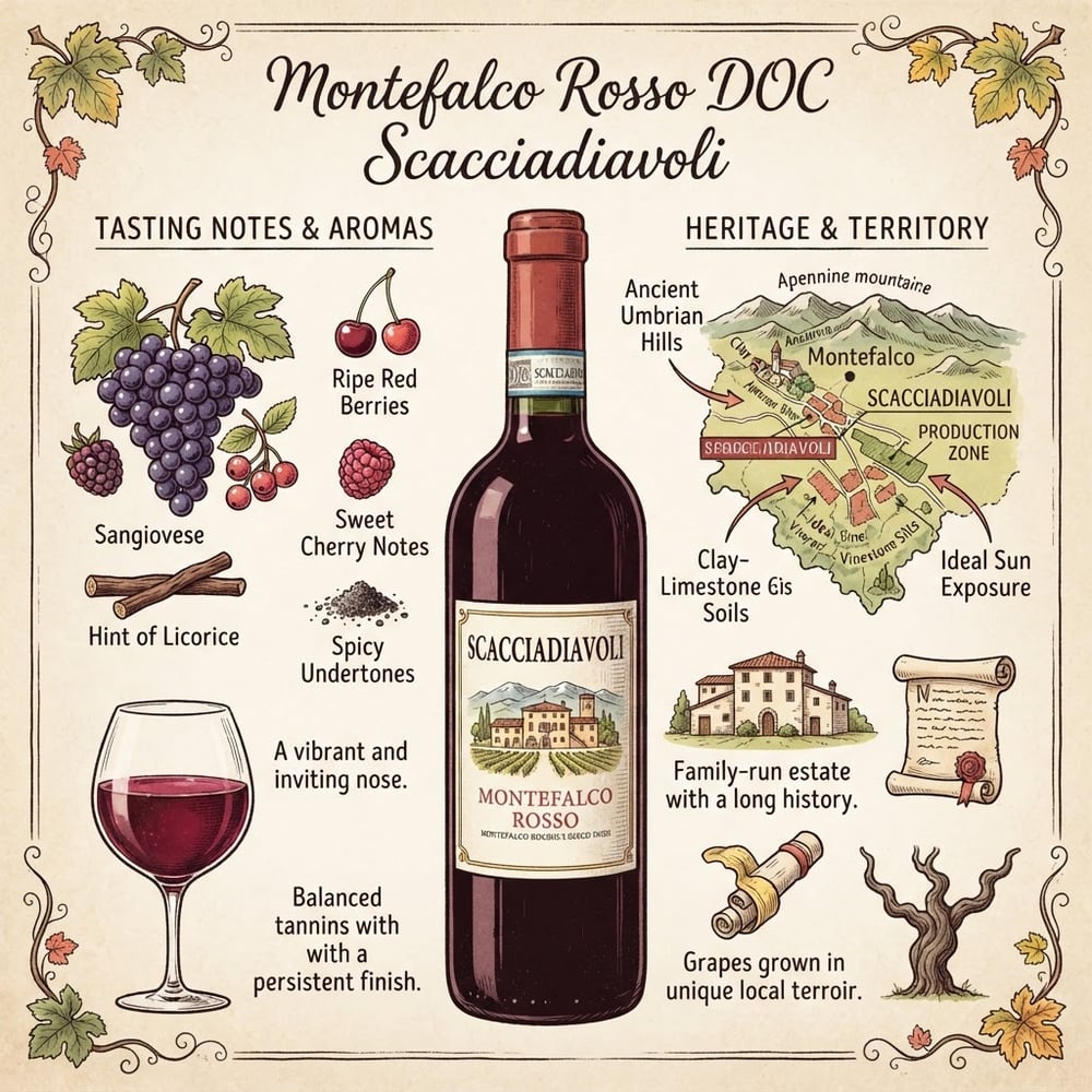 Montefalco Rosso DOC Scacciadiavoli