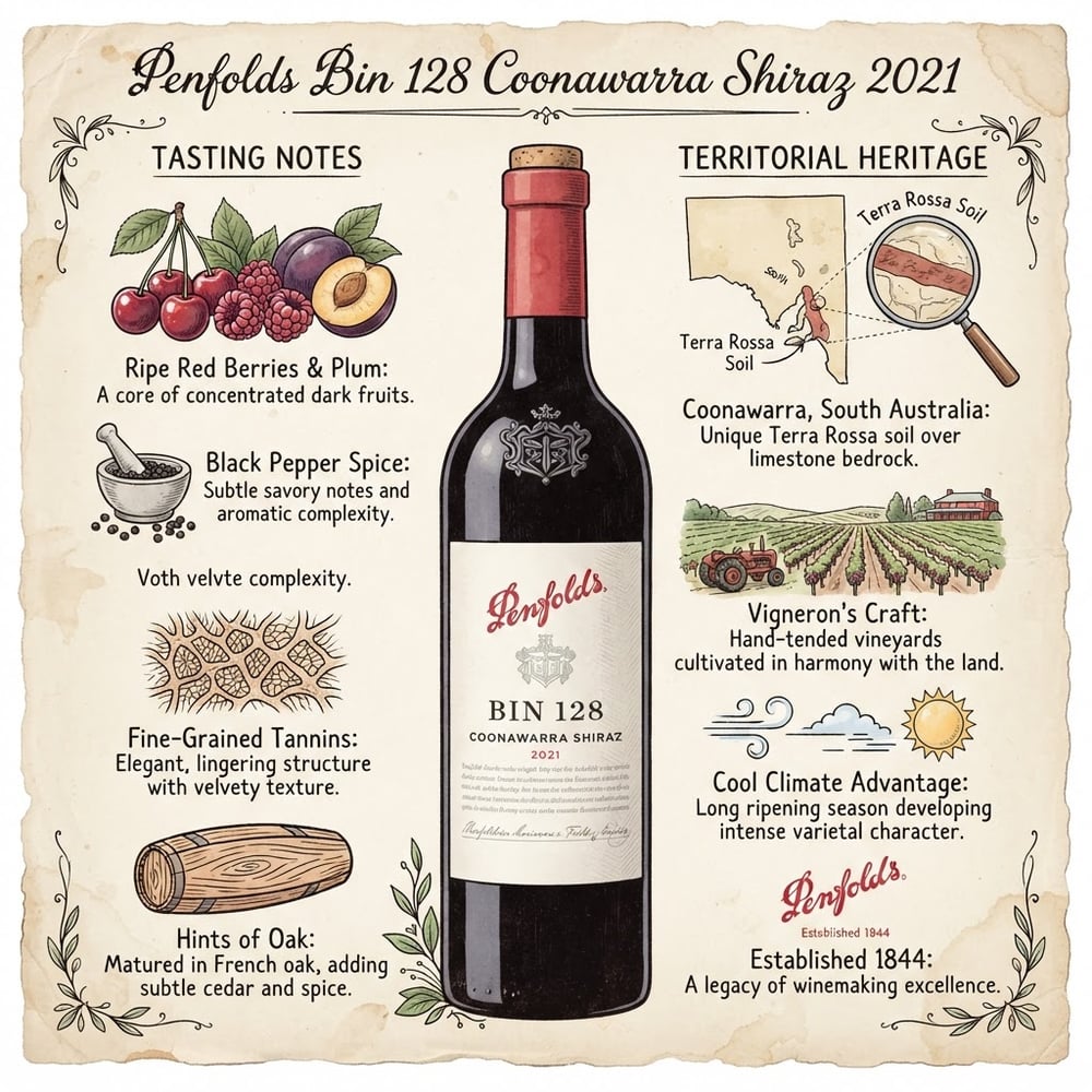 Penfolds Bin 128 Coonawarra Shiraz 2021