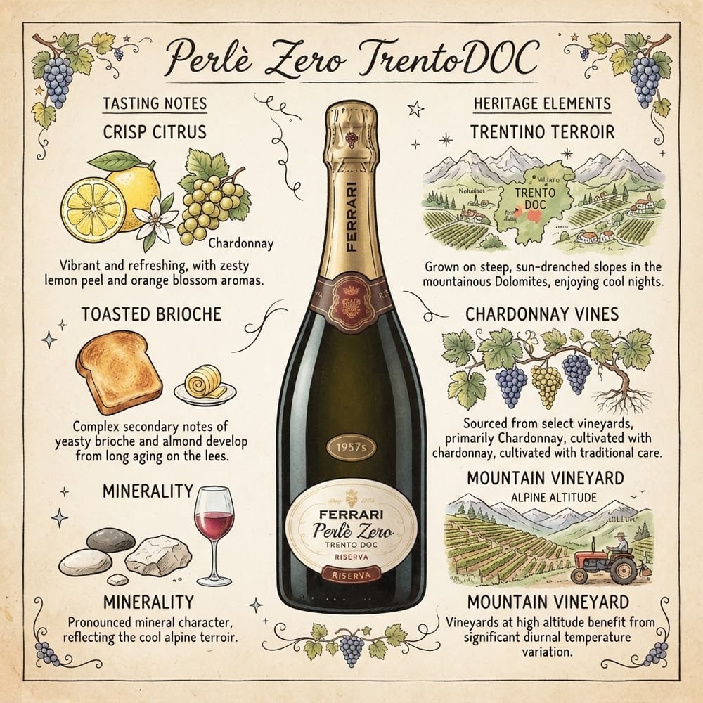 Perlè Zero TrentoDOC