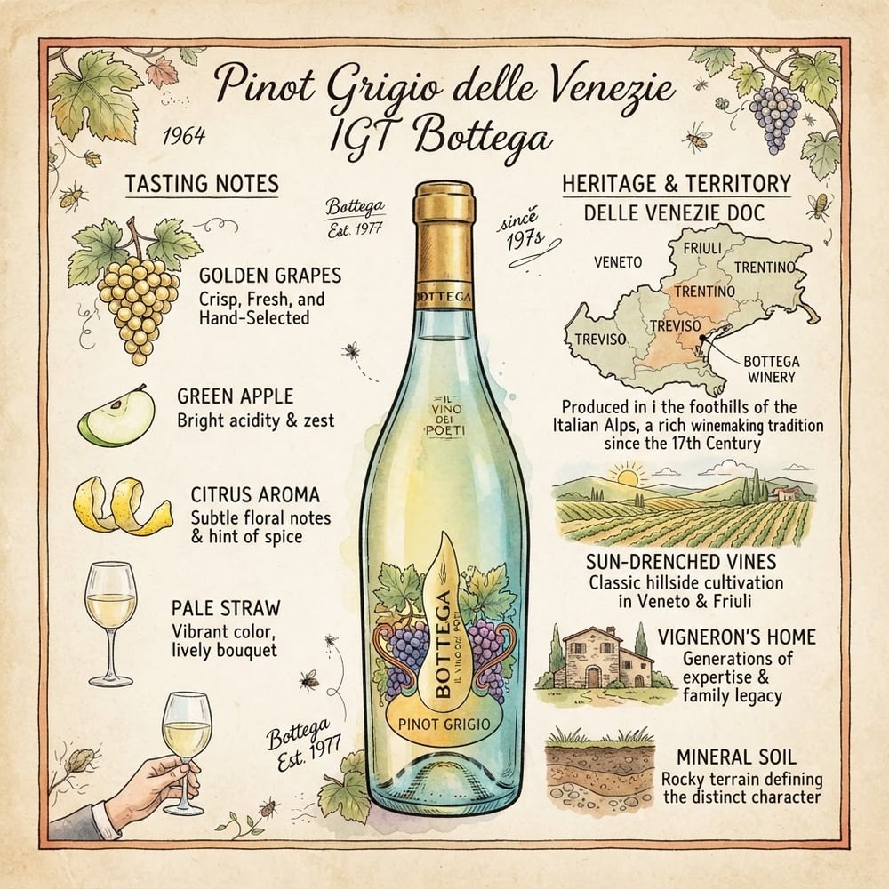Pinot Grigio delle Venezie IGT Bottega