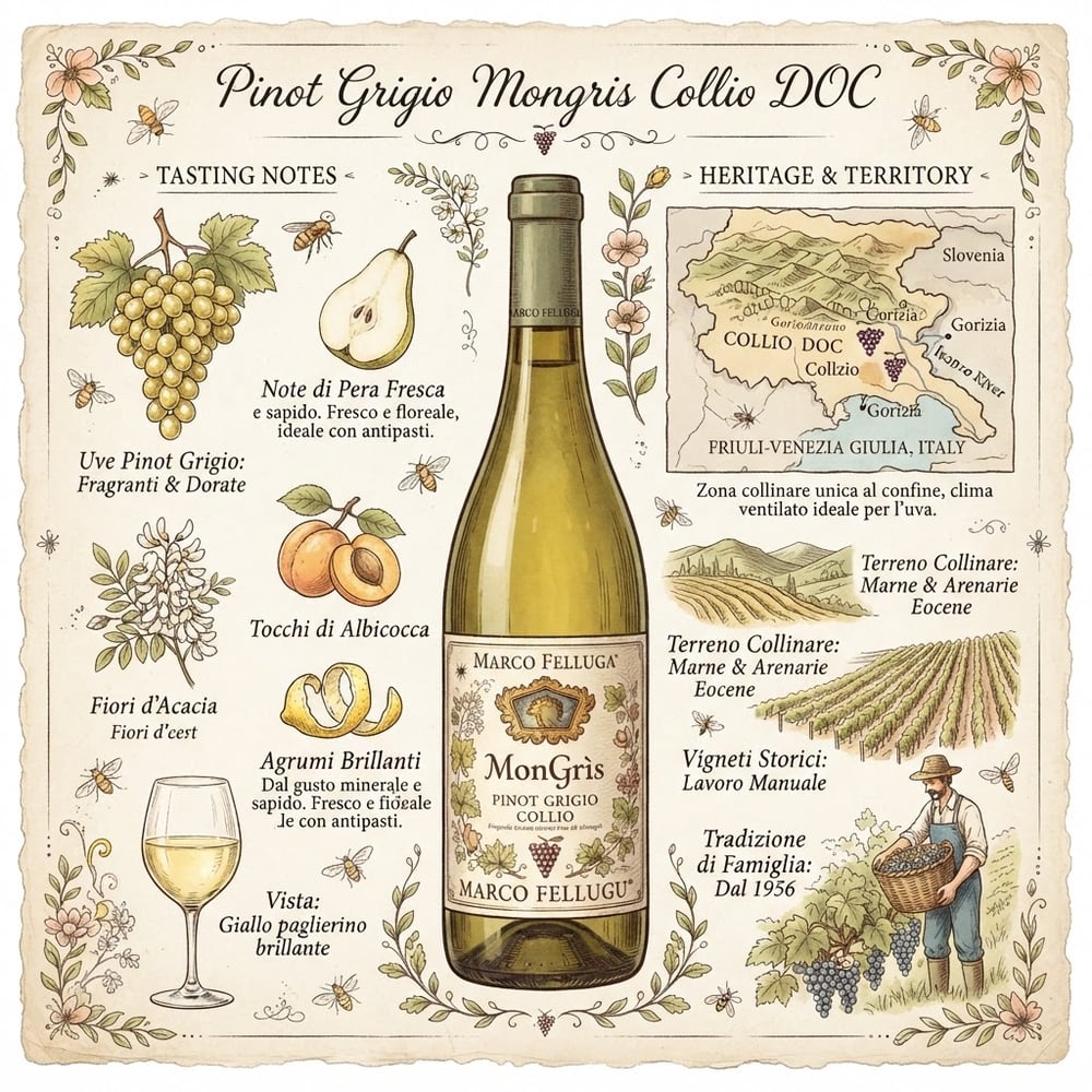 Pinot Grigio Mongris Collio DOC