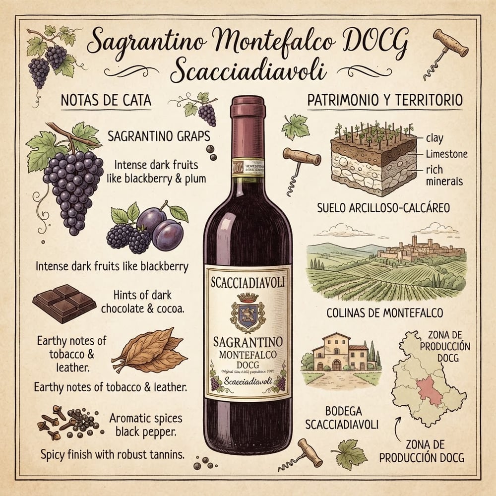 Sagrantino Montefalco DOCG Scacciadiavoli