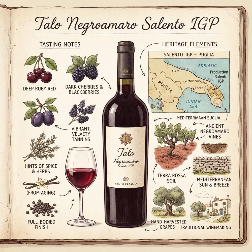 San Marzano Talo Negroamaro Salento IGP