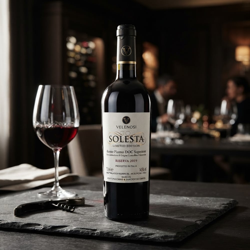SOLESTA Limited Edition Rosso Piceno DOC Superiore